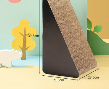 Coloana de zgariat pisici din hartie ondulata