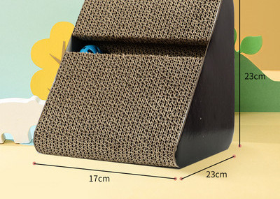 Coloana de zgariat pisici din hartie ondulata