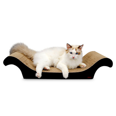 Zgarietor de pisici in forma de pat