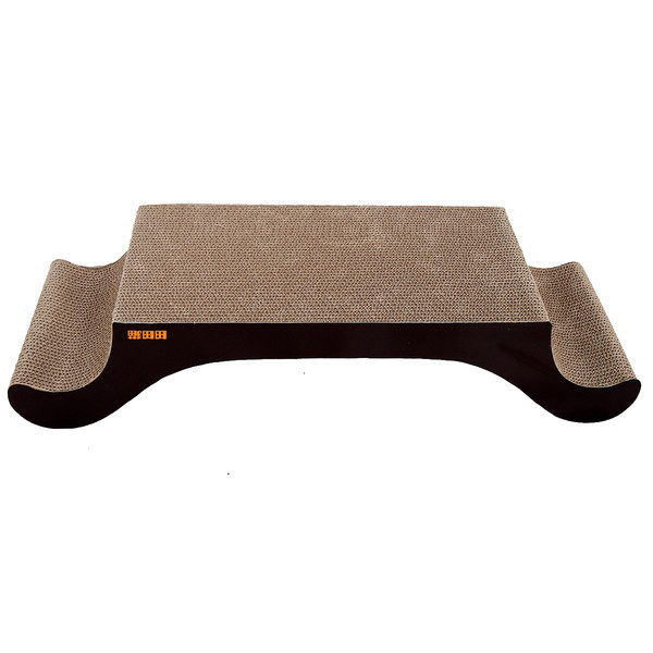 Zgarietor de pisici in forma de pat