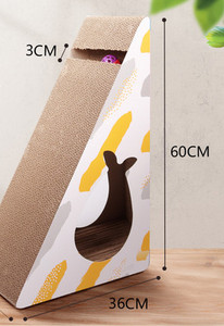 Lainepaberist vertikaalne kritseldus kassidele