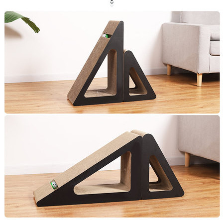 Joc de zgâriat pisici și hârtie ondulată