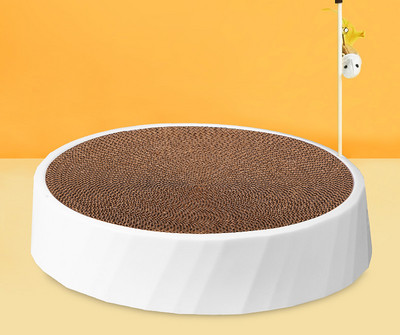 Scarlet pentru pisici cu hartie ondulata - mai multe modele