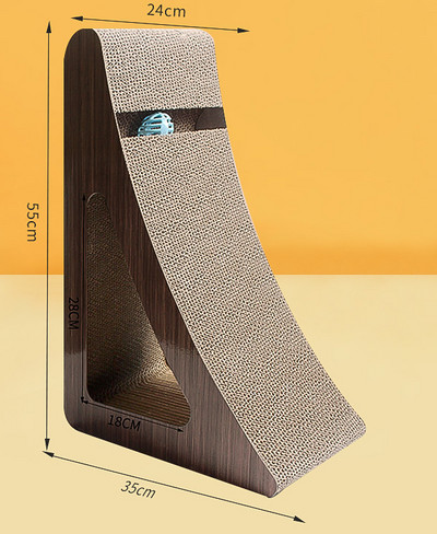 Scarlet pentru pisici cu hartie ondulata - mai multe modele