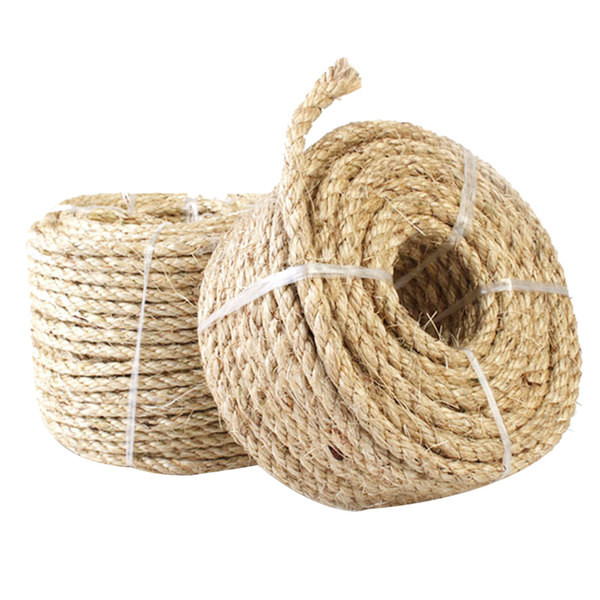 Kanapių virvė katėms draskyti