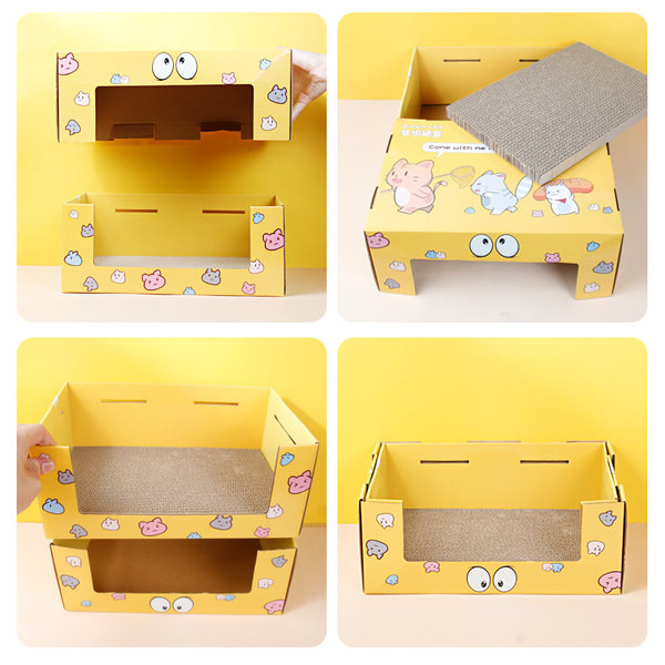 Lainepaberist ristkülikukujuline kassikraabits