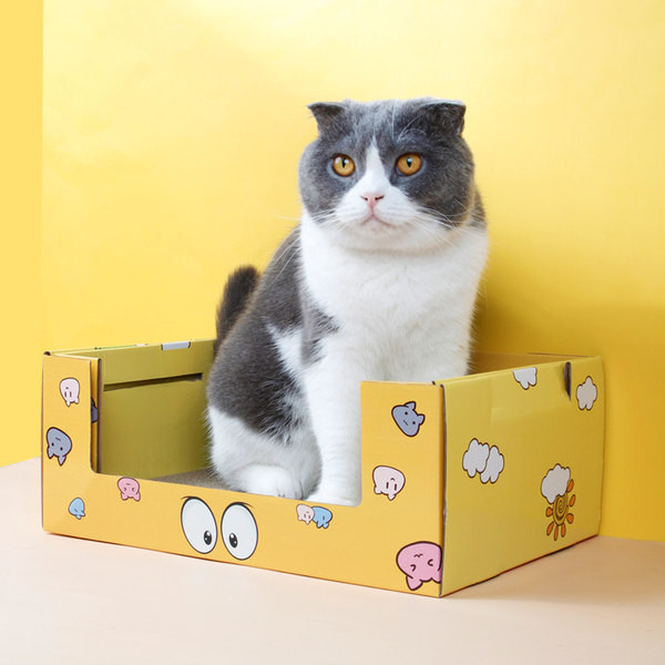 Lainepaberist ristkülikukujuline kassikraabits