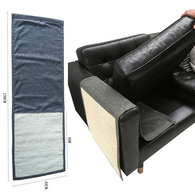 Tekstilinis kačių draskytuvas, skirtas montuoti ant baldų