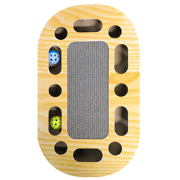 Placa pisica din hartie ondulata pentru zgariat