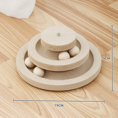 Zgarietoare de pisici din lemn