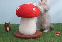 Ξύστρα γάτας σε σχήμα μανιταριού