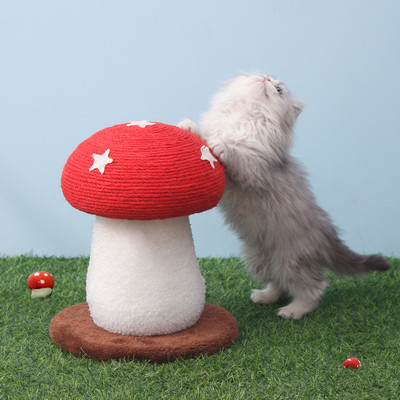 Ξύστρα γάτας σε σχήμα μανιταριού