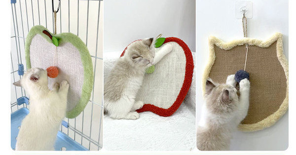 Ξύστρα γάτας για νύχια σε διάφορα σχήματα