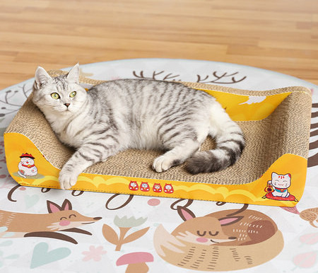 Crtanje kreveta od valovitog papira