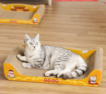 Crtanje kreveta od valovitog papira