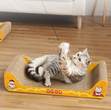 Crtanje kreveta od valovitog papira