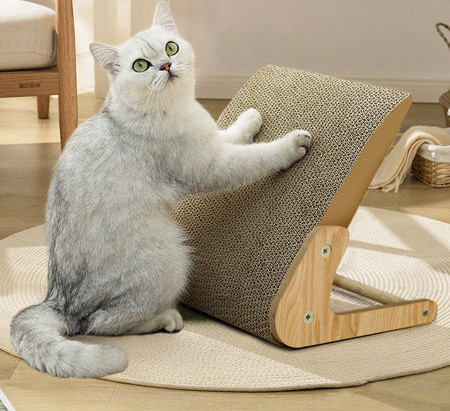 Koka skrāpis kaķiem dažādos modeļos