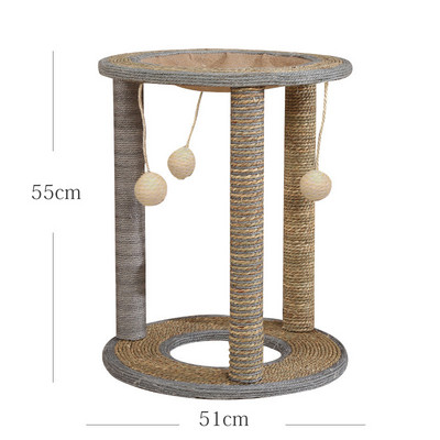 Γάτα ορειβάτης και ξύστρα σιζάλ - 2 σε 1