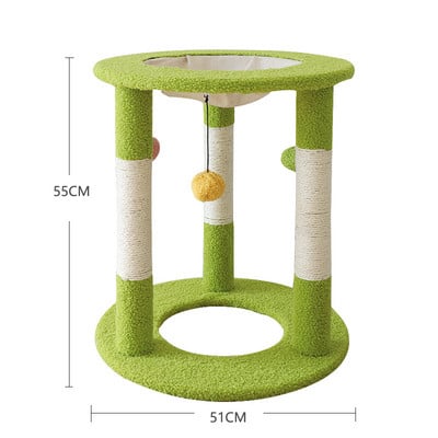 Γάτα ορειβάτης και ξύστρα σιζάλ - 2 σε 1