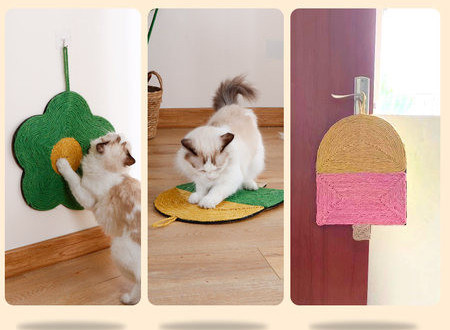 Scarlet pentru pisici Sesal in diferite forme