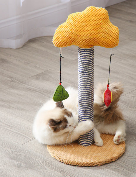 Zgarietor vertical pentru pisici - doua modele