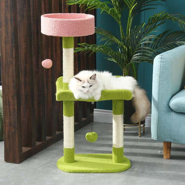 Coloana Cat pentru zgariat doua modele