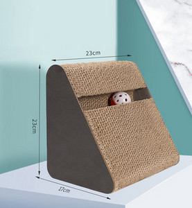 Scarlet pentru pisici cu hartie ondulata - mai multe modele