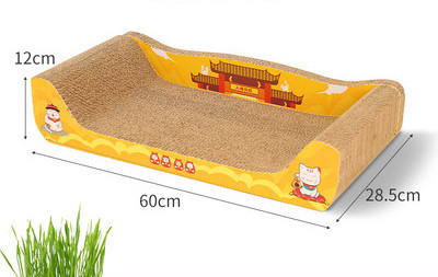 Scarlet pentru pisici cu hartie ondulata - mai multe modele