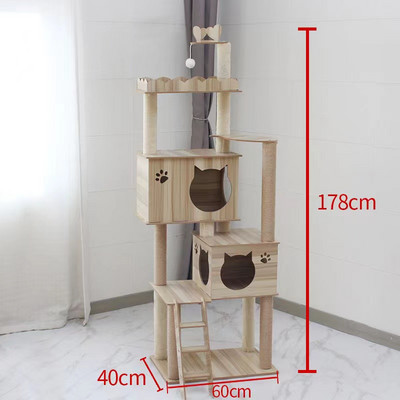 Puidust ronija voodiga