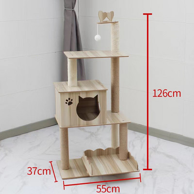 Puidust ronija voodiga