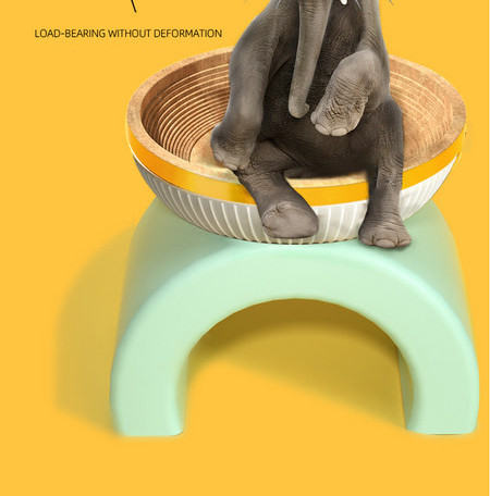 Skrāpējums bļodas formā