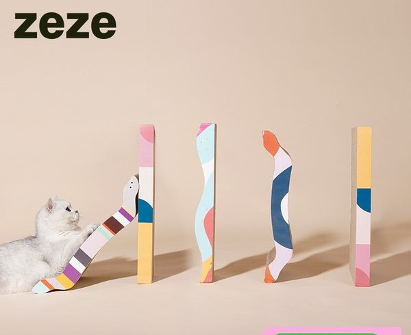 Mačja turpija za nokte od valovitog papira