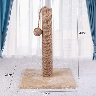 Jucărie zgârietură cu pandantive pentru pisici