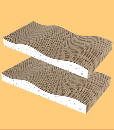 Grebalica za mačke od valovitog papira - set od dva ili više komada