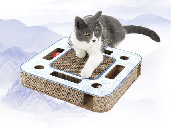 Mâzgălire pătrată din hârtie ondulată