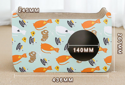 Ribalica od valovitog papira za mačke