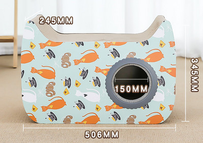 Ribalica od valovitog papira za mačke