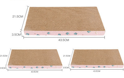 Mai multe modele de zgarieturi pentru pisici din hartie ondulata