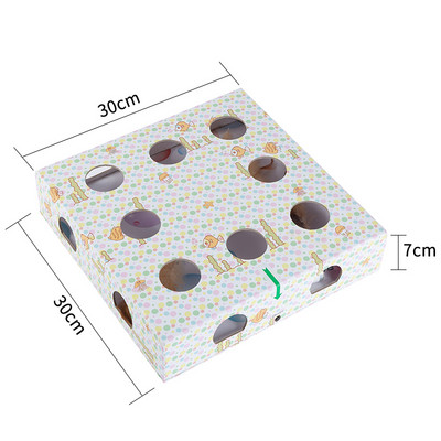 Mai multe modele de zgarieturi pentru pisici din hartie ondulata