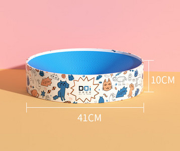 Zgarietor rotund pentru pisici - doua marimi