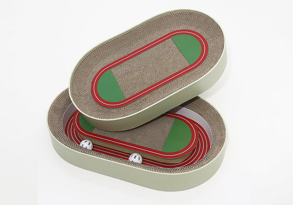 Scarlet pentru pisici din hartie ondulata - diferite dimensiuni