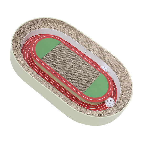 Scarlet pentru pisici din hartie ondulata - diferite dimensiuni