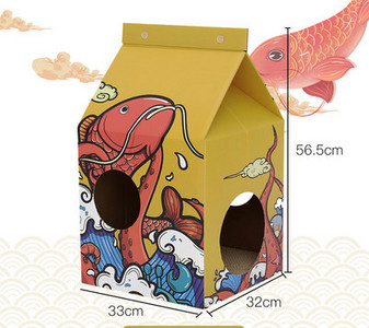 Grebalica za mačke u obliku kutije za mlijeko - više modela