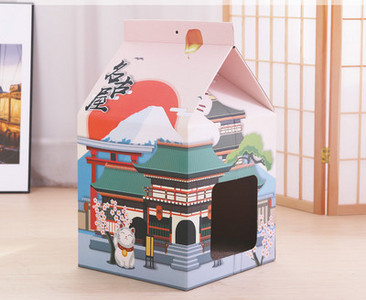 Grebalica za mačke u obliku kutije za mlijeko - više modela