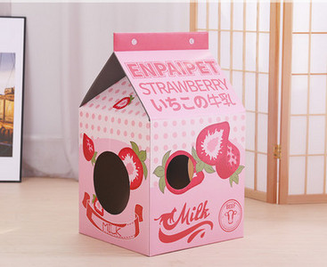 Grebalica za mačke u obliku kutije za mlijeko - više modela