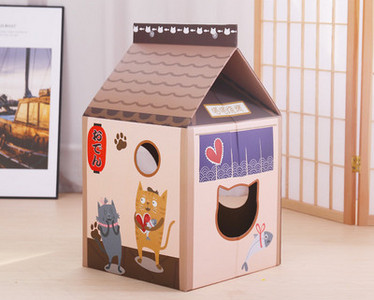 Grebalica za mačke u obliku kutije za mlijeko - više modela