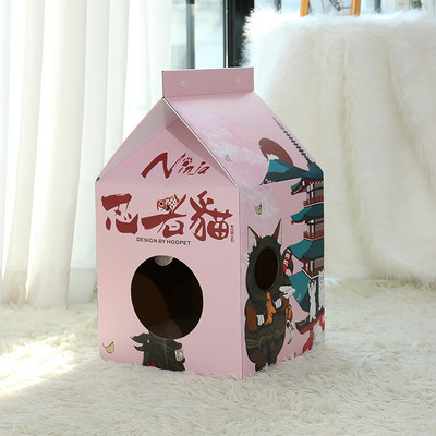 Grebalica za mačke u obliku kutije za mlijeko - više modela