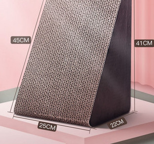 Τουαλέτα και  ξύστρα για  γάτας από κυματοειδές χαρτί