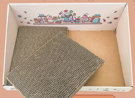 Gofrētā papīra skribeles - dažādi modeļi