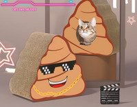 Mâzgălirea pisicilor cu hârtie ondulată